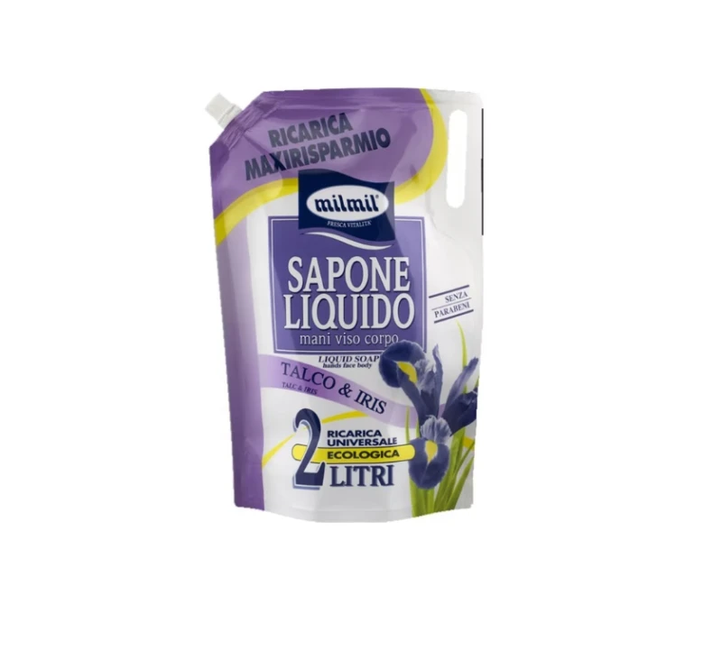 MILMIL SAPUN LICHID REZERVA 2L TALCO IRIS 